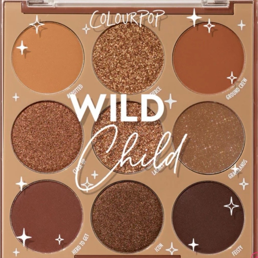 ColourPop Wild Child Eyeshadow Palette - Rich Browns